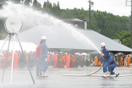 白馬村ポンプ操法大会