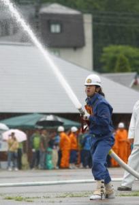 白馬村ポンプ操法大会