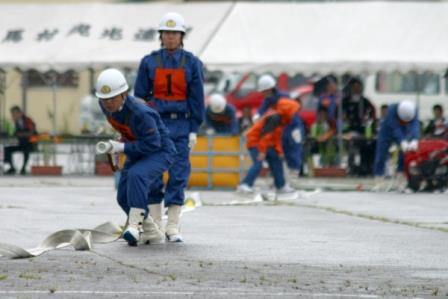 大北消防ポンプ操法・ラッパ吹奏大会