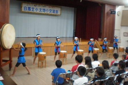 白馬北小学校・太地小学校 姉妹都市交流
