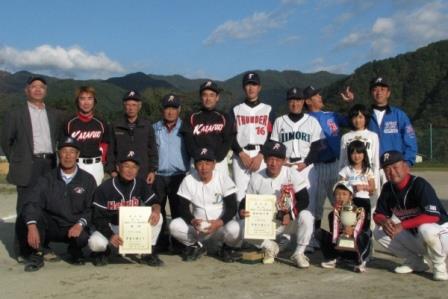 優勝チーム集合写真