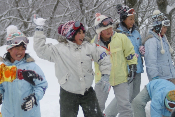 雪合戦交流