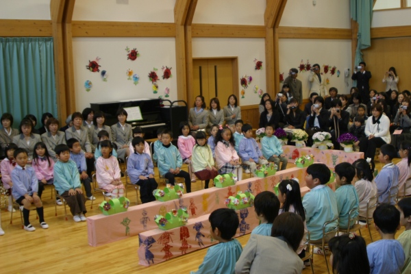 卒園式の様子