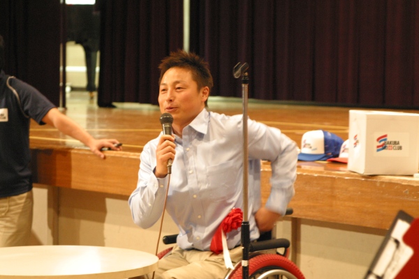 夏目選手講演