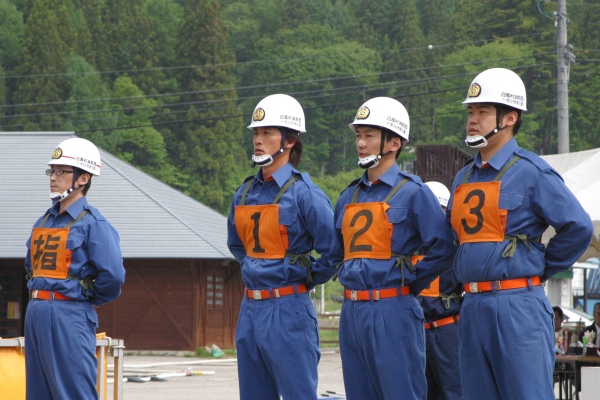 選手整列