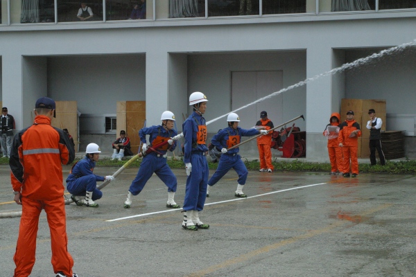放水開始