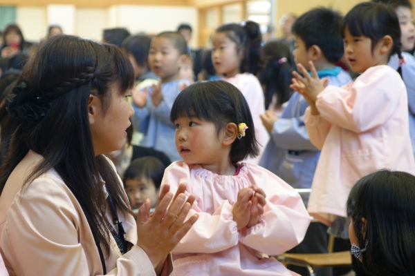 入園児と保護者