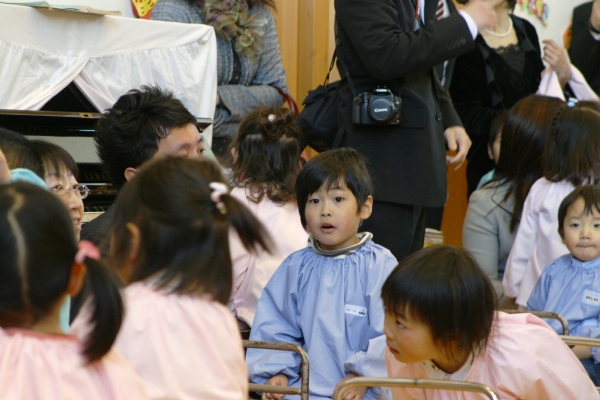 入園式園児