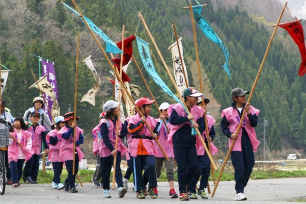 子供行列