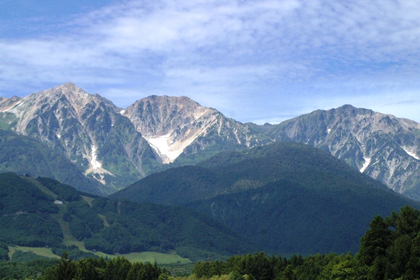 山の風景