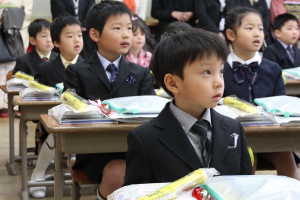入学生初教室