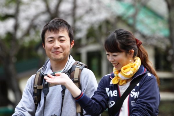笑顔の参加者
