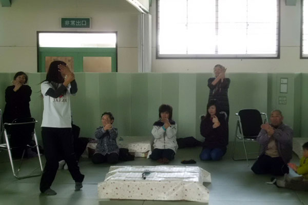 参加者レクの様子