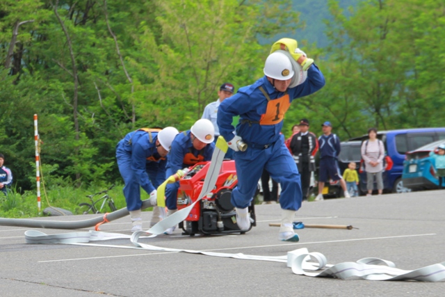 小型ポンプホース延長