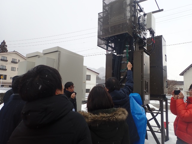 機材見学