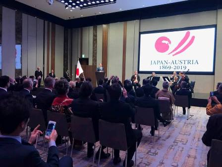 レセプション会場の様子
