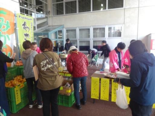 第49回白馬村文化祭_出店の様子