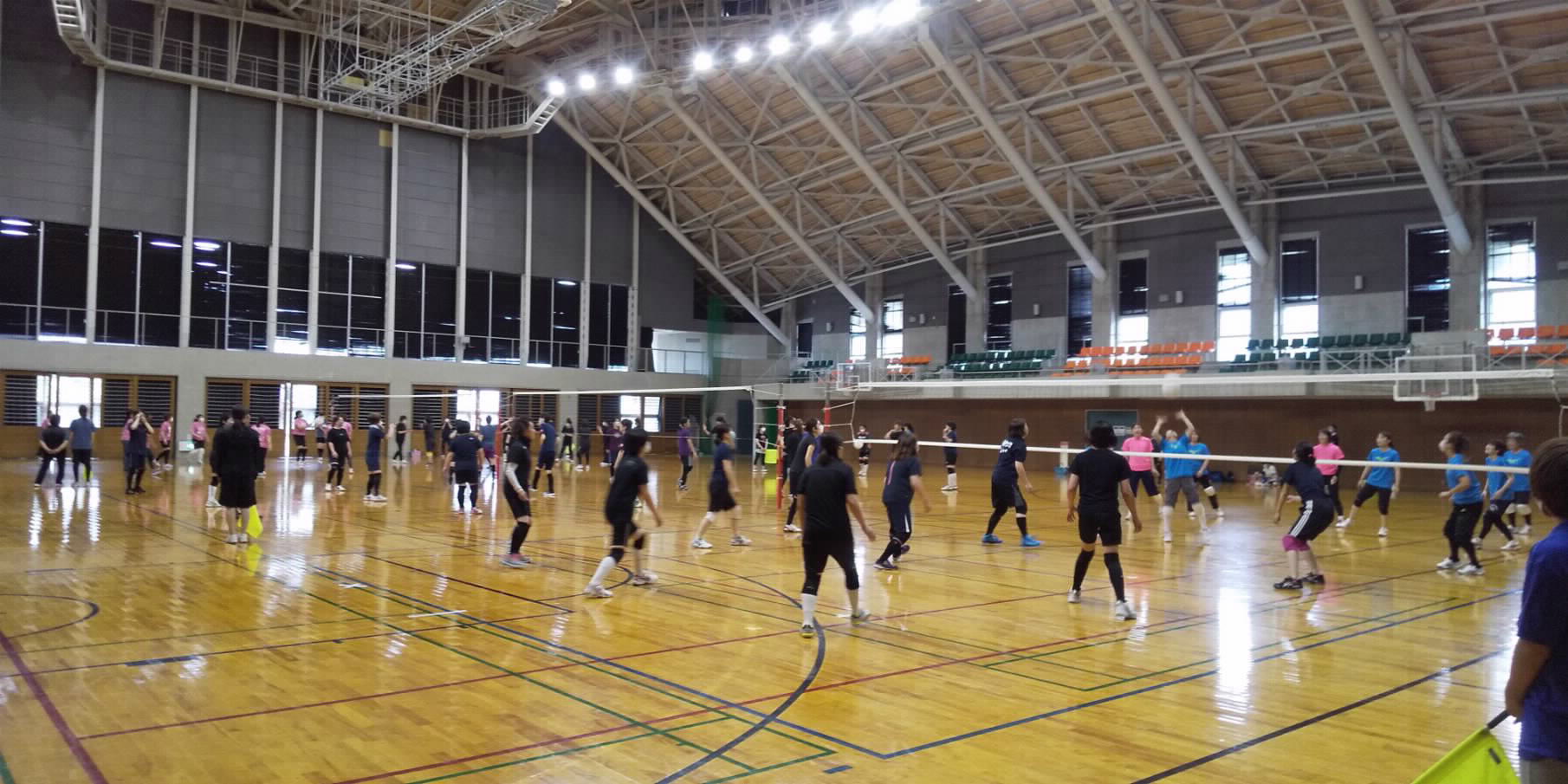 第61回白馬村スポーツ祭ミニバレーボール