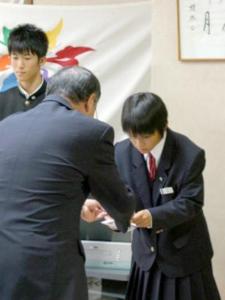 村長談話