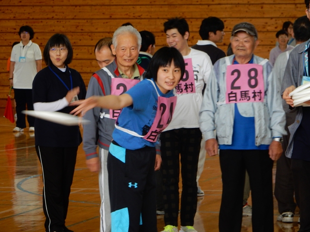 フリスビー競技