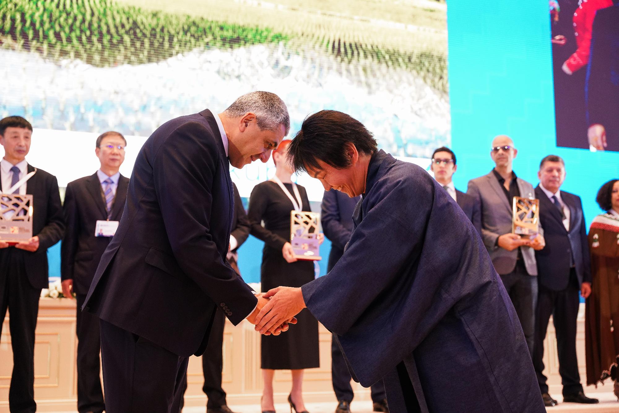 UNWTO国連世界観光機関総会「ベスト・ツーリズム・ビレッジ」表彰式