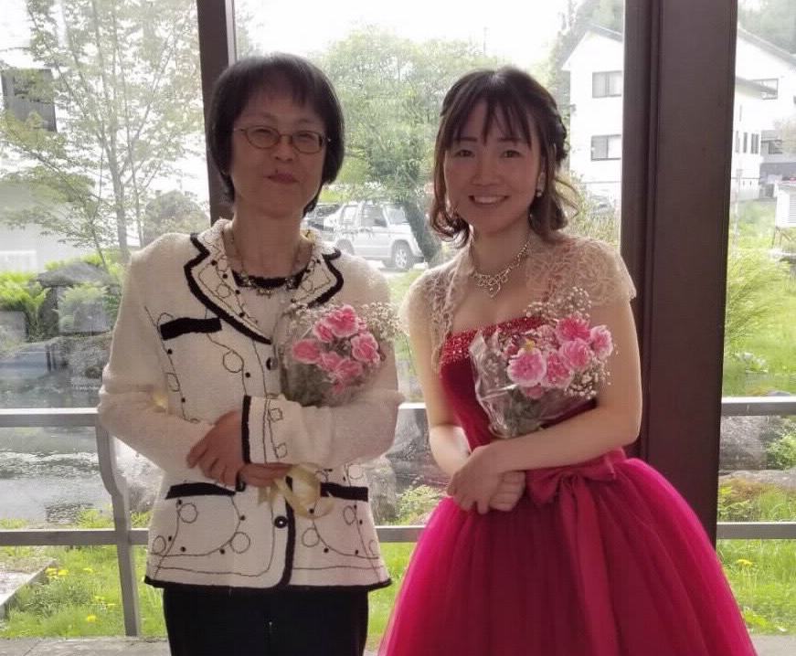 声楽吉沢さんとピアノ岩崎さん