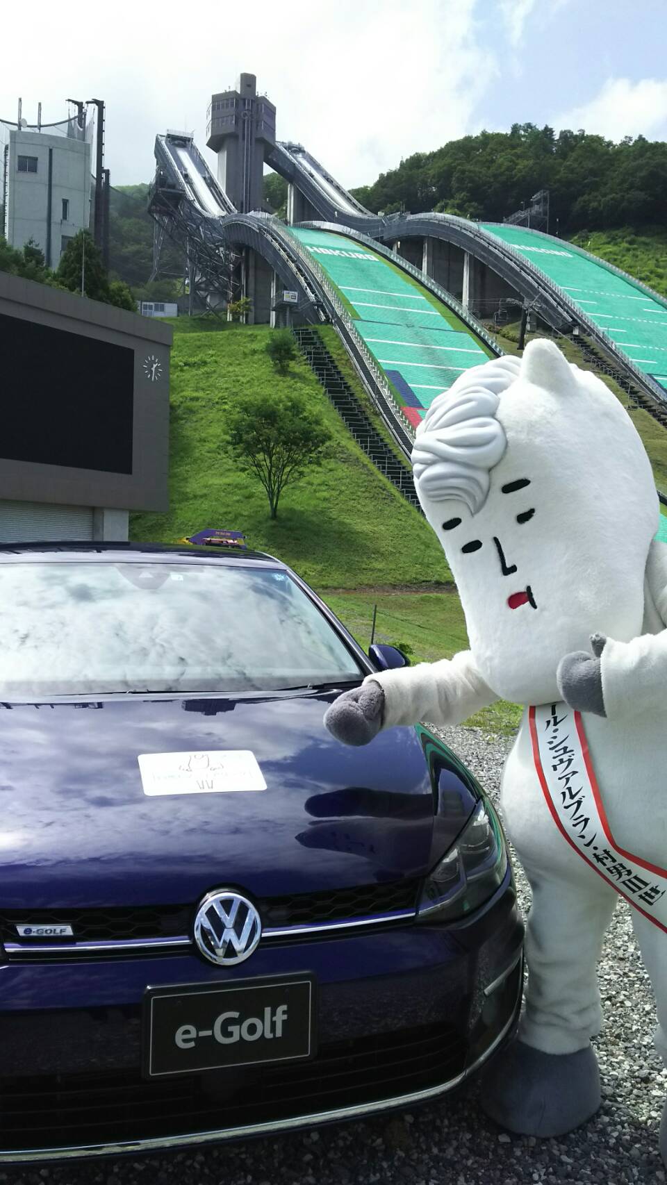 村男とEV車