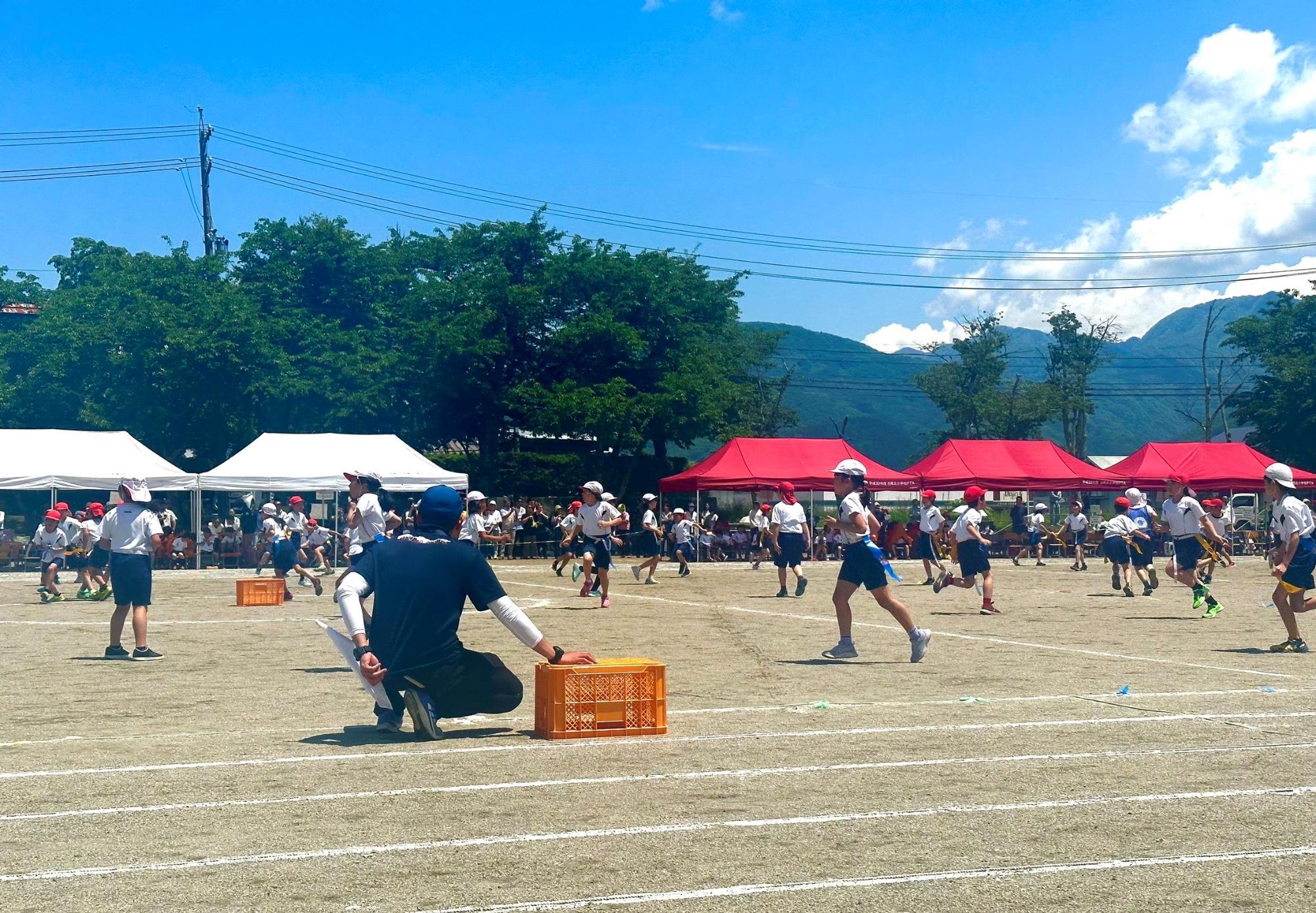 白馬北小学校運動会