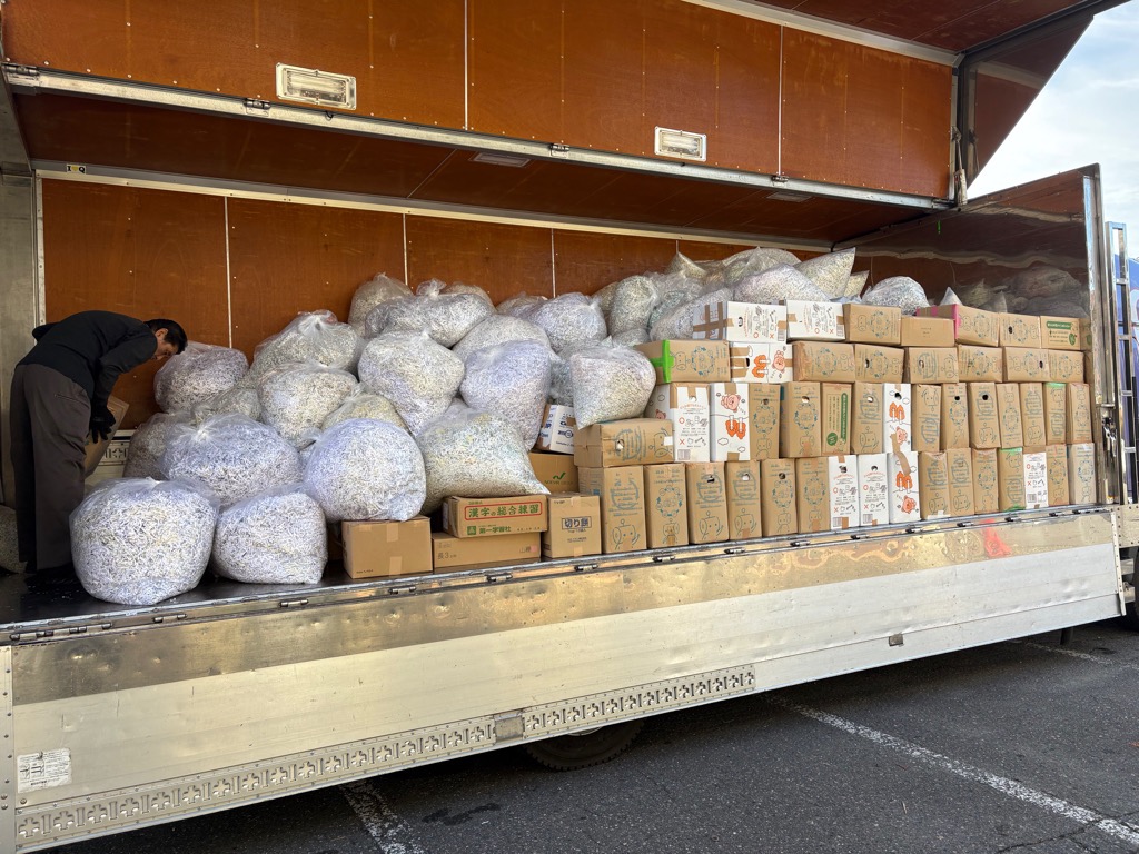 古紙回収時の写真3