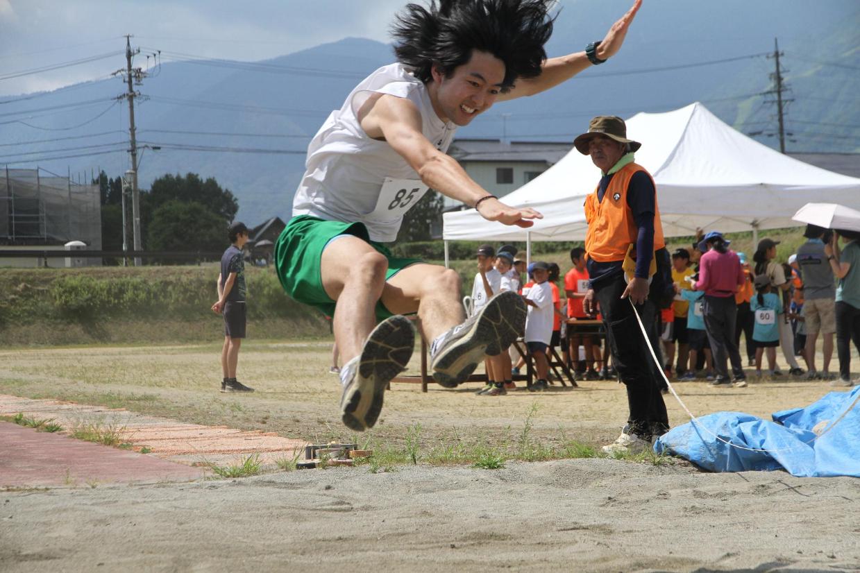 2025年8月24日_陸上選手権大会_走り幅跳び
