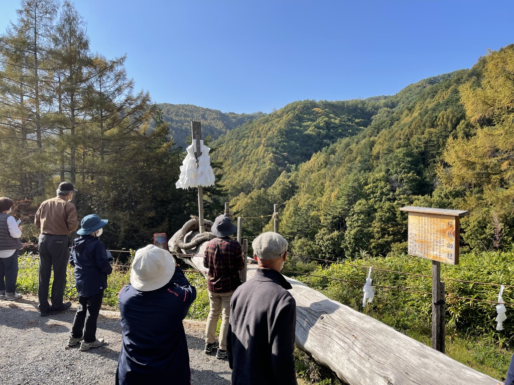 下社・木落坂