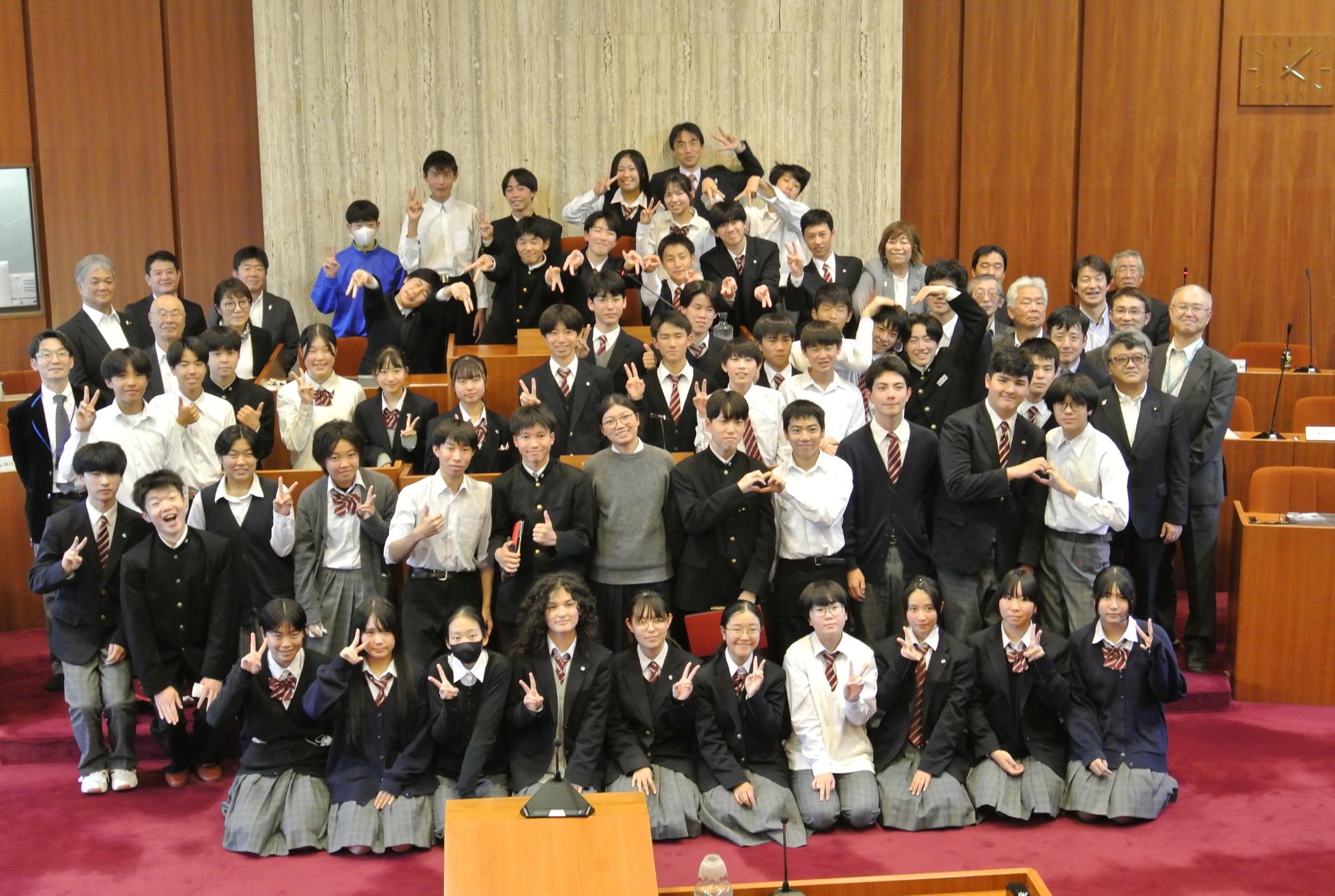 白馬中学3年生のみなさん