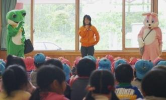 しろうま保育園交通安全教室