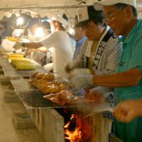 白馬の夏祭り