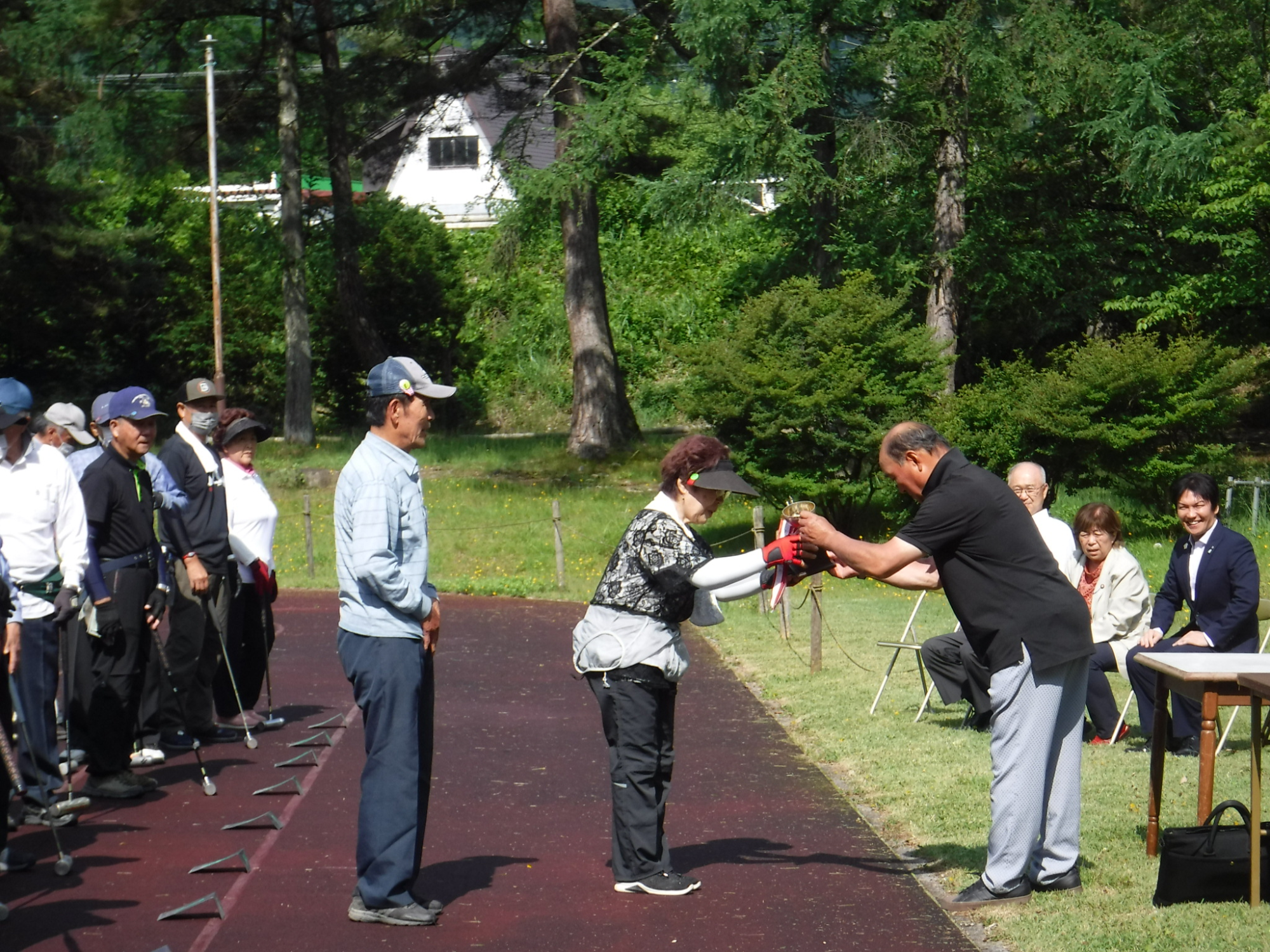 村民マレットゴルフ大会