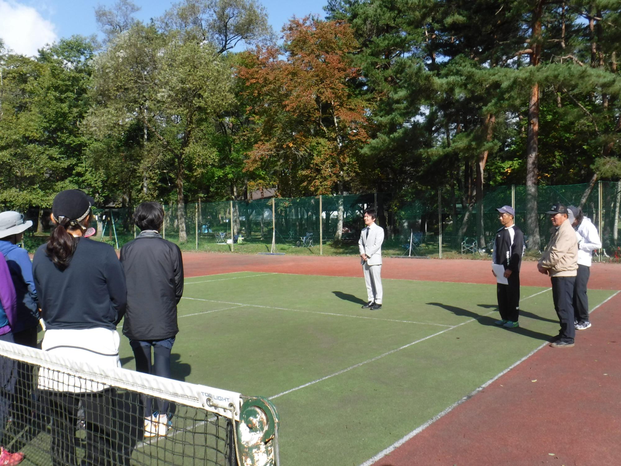 白馬村テニス大会