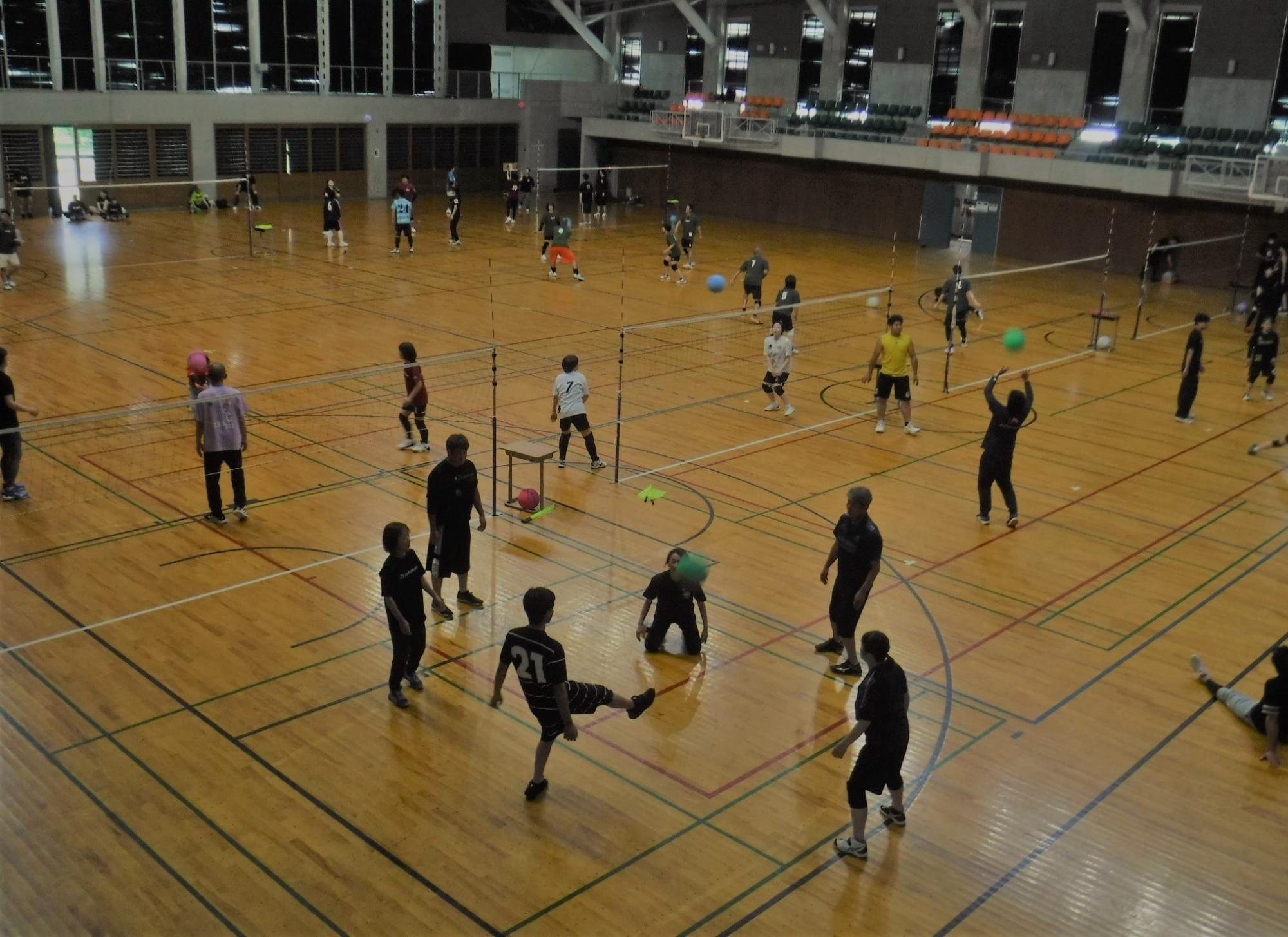 白馬ソフトバレー春季大会