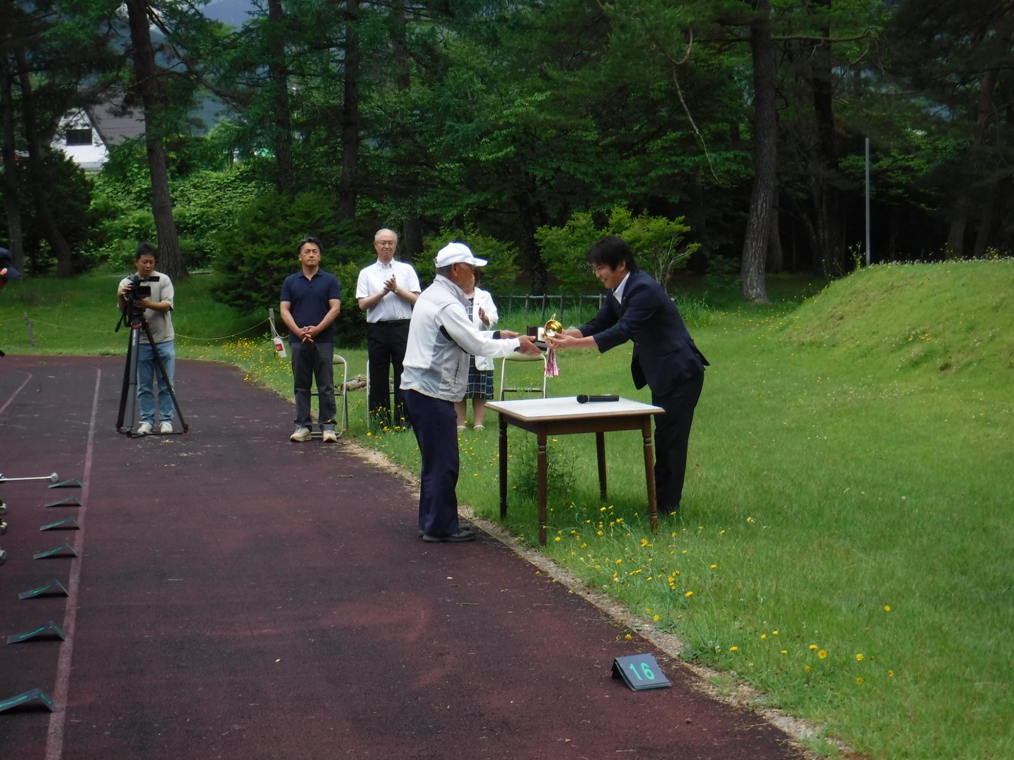 村民マレットゴルフ大会