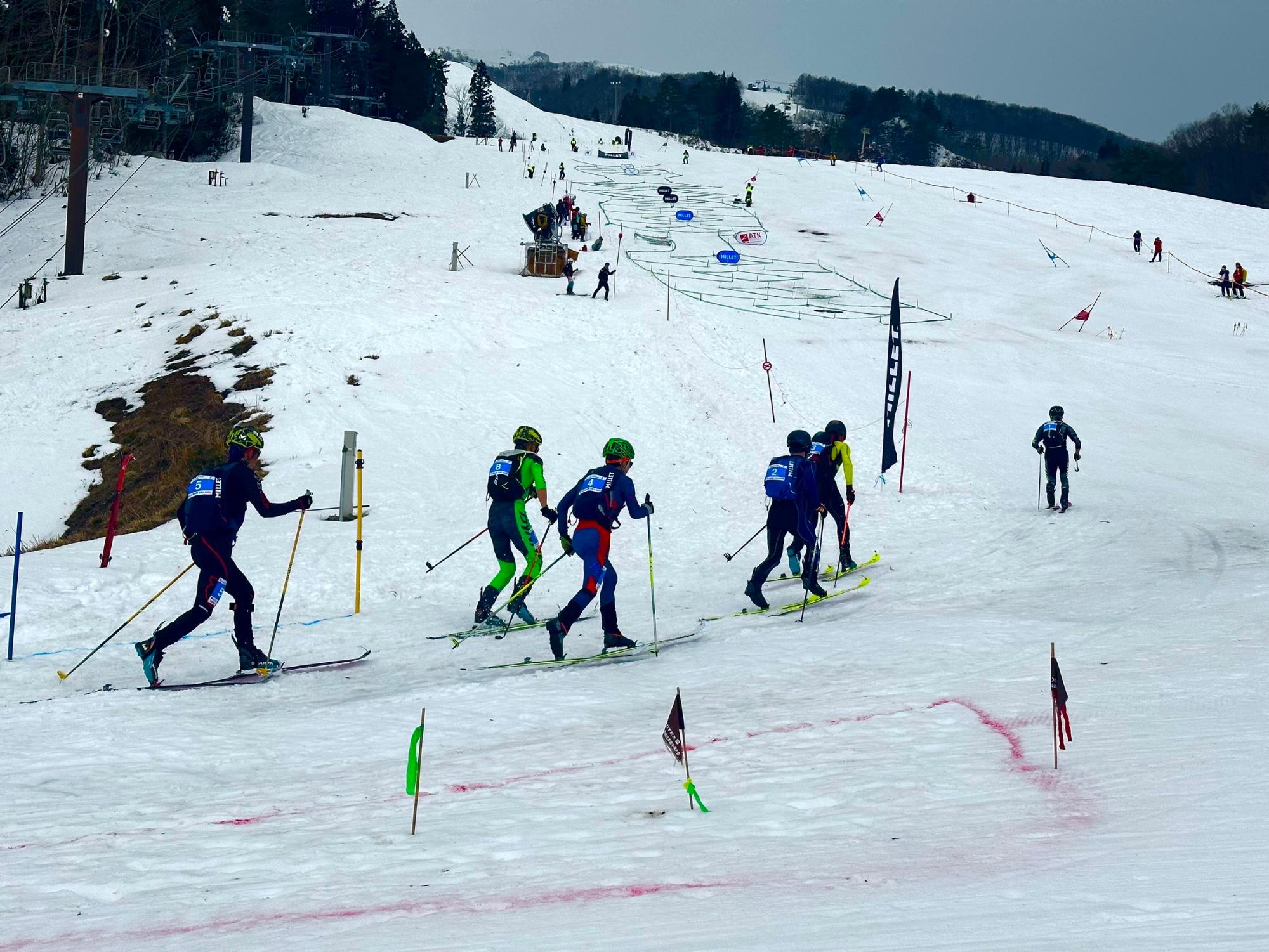 山岳スキー競技【SKIMO】