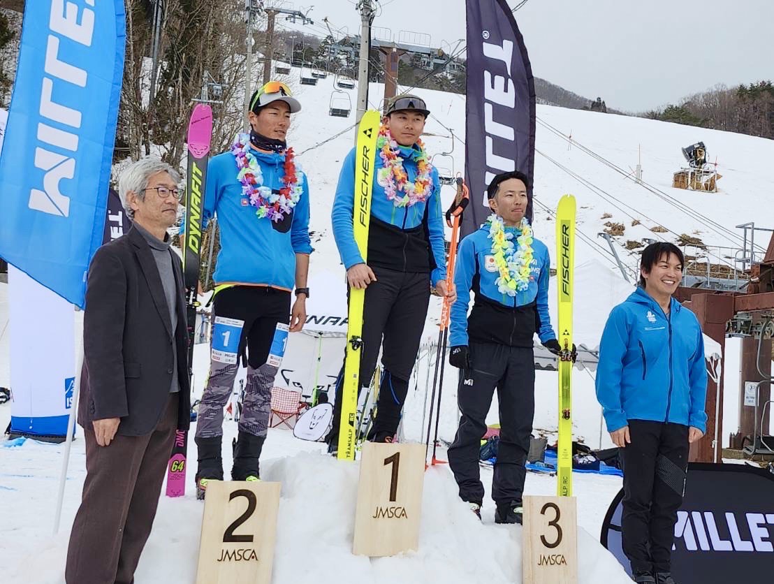 山岳スキー競技【SKIMO】表彰式