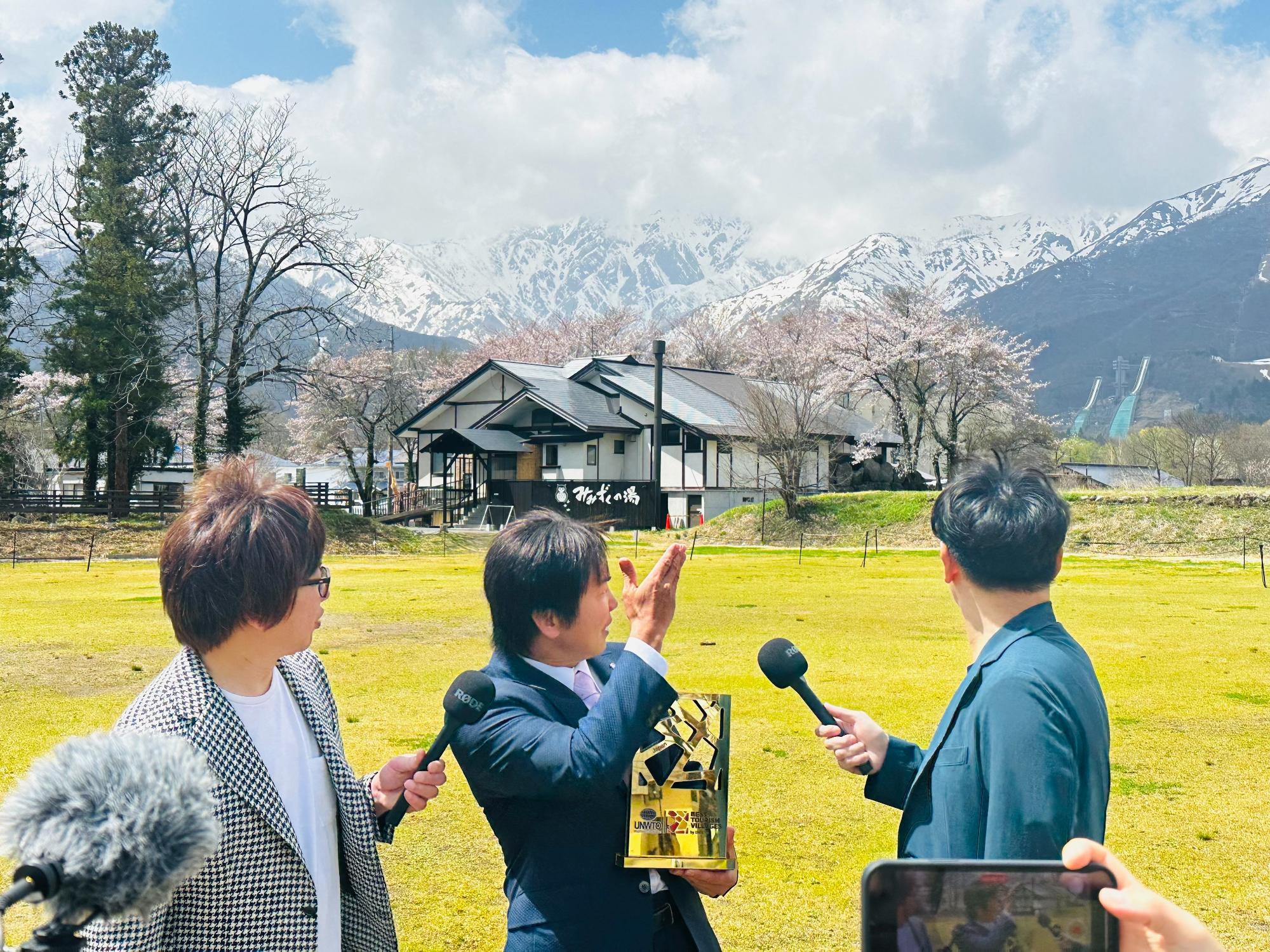 おでかけ！全国うた自慢まち自慢撮影