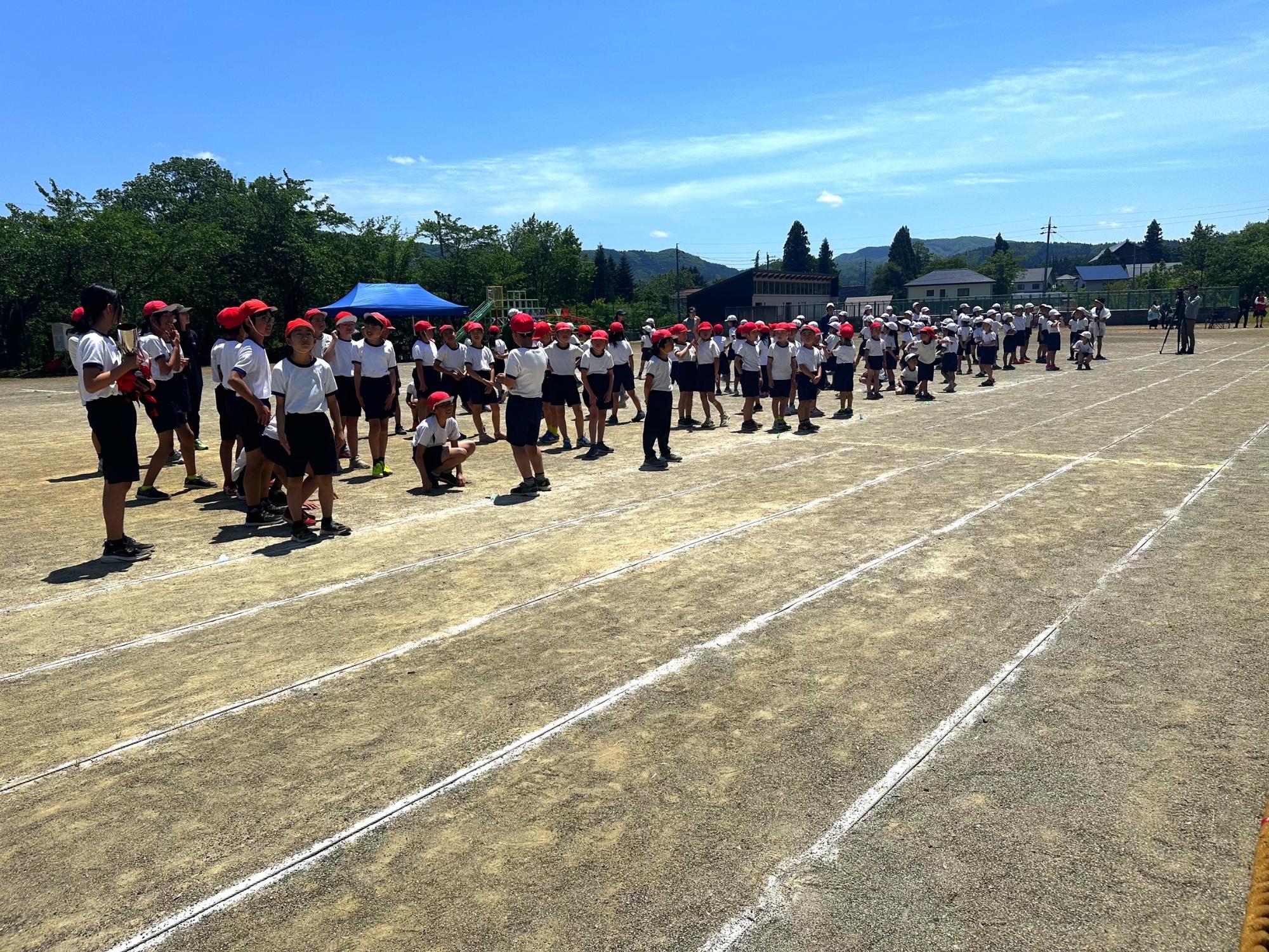 白馬南小学校運動会