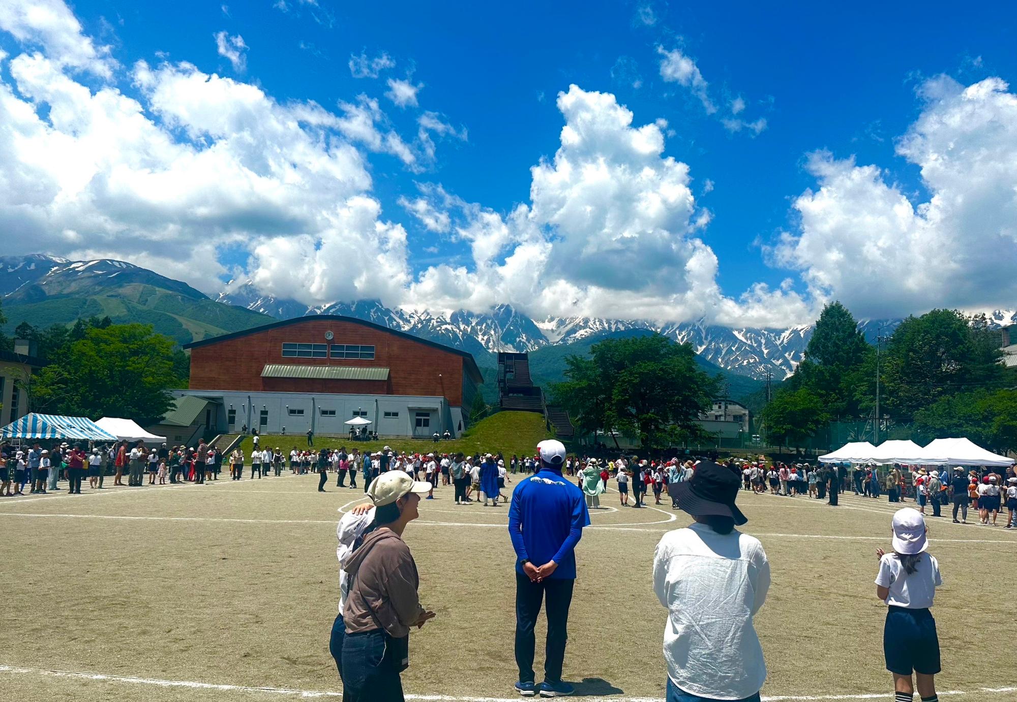 白馬北小学校運動会