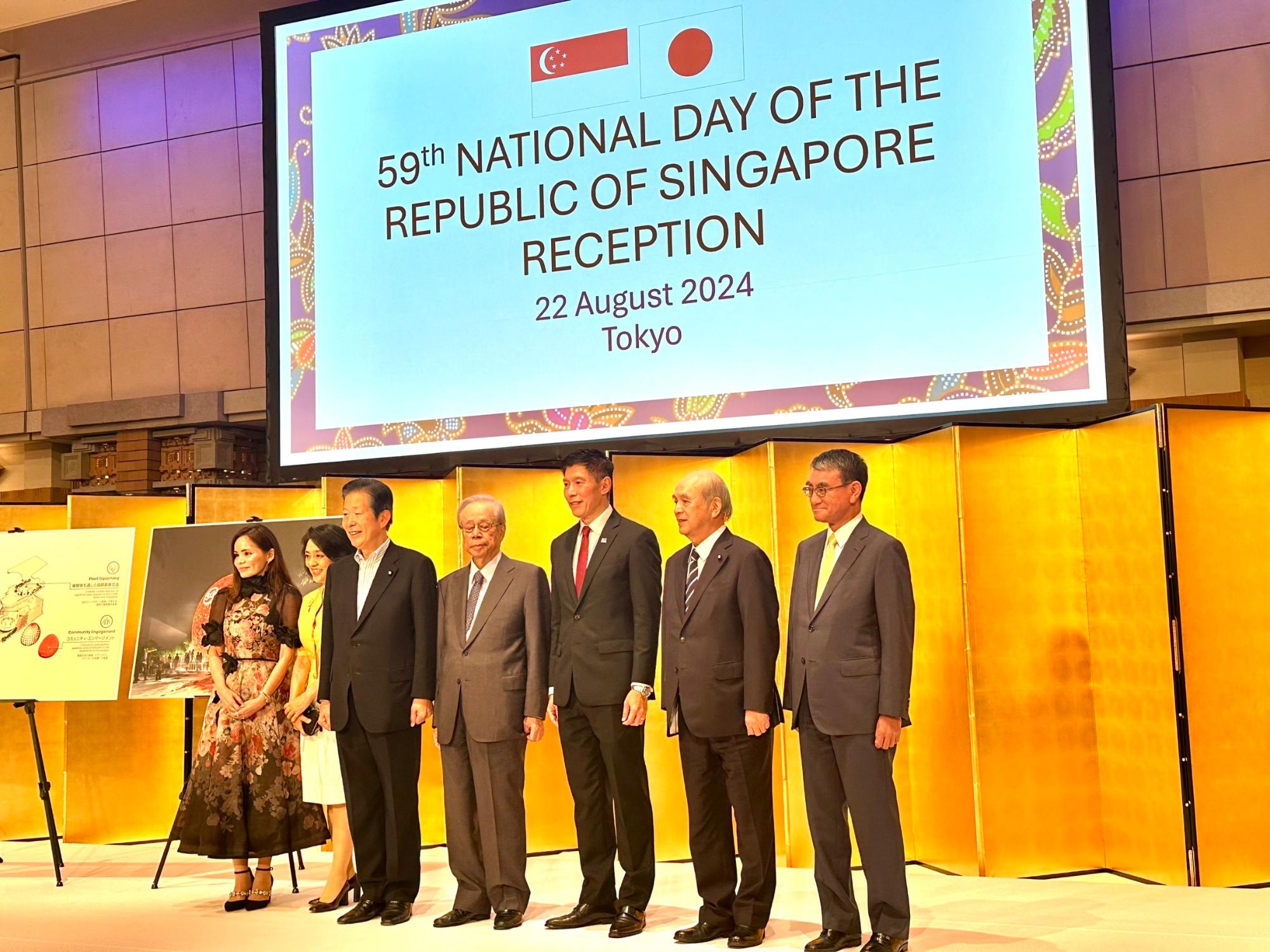 シンガポール共和国ナショナルデー式典
