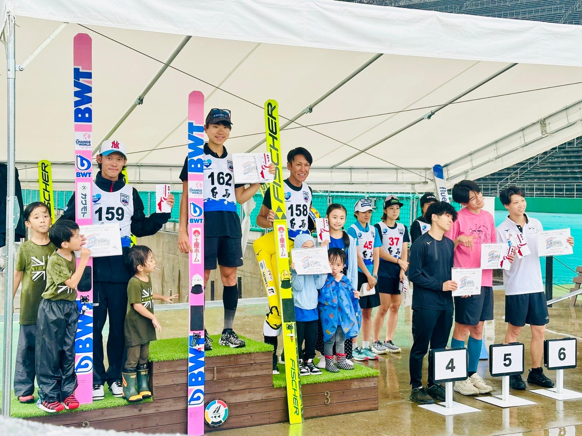 白馬サマーノルディックフェスティバル・スペシャルジャンプ記録会