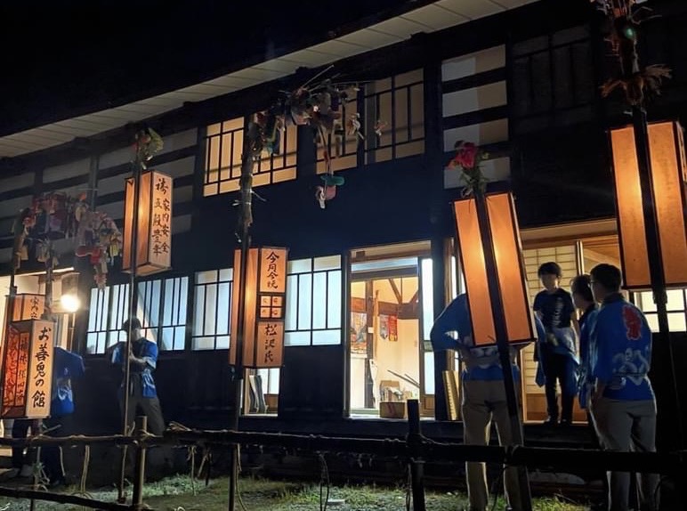 青鬼神社例大祭宵祭り