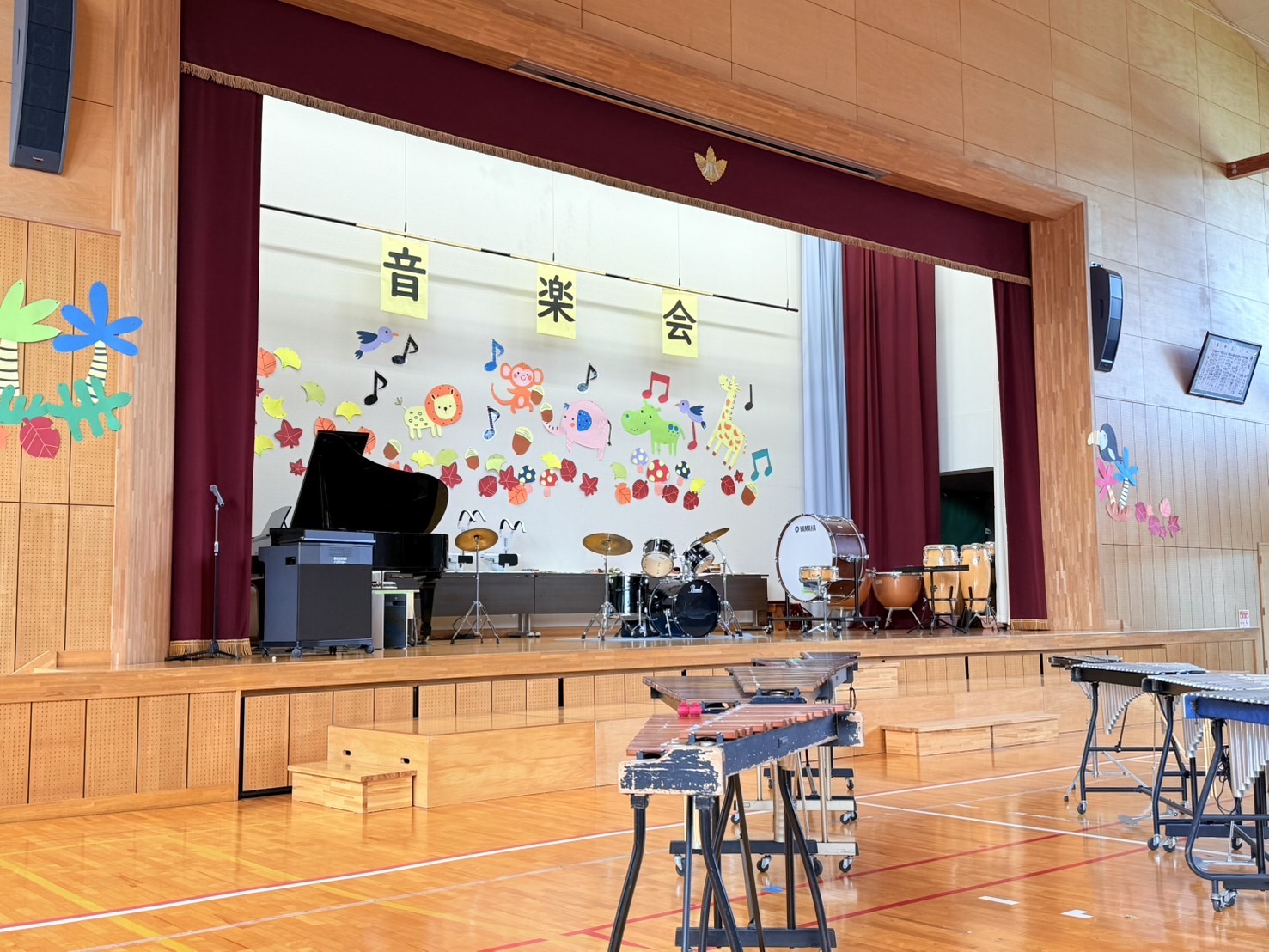 白馬南小学校の音楽会