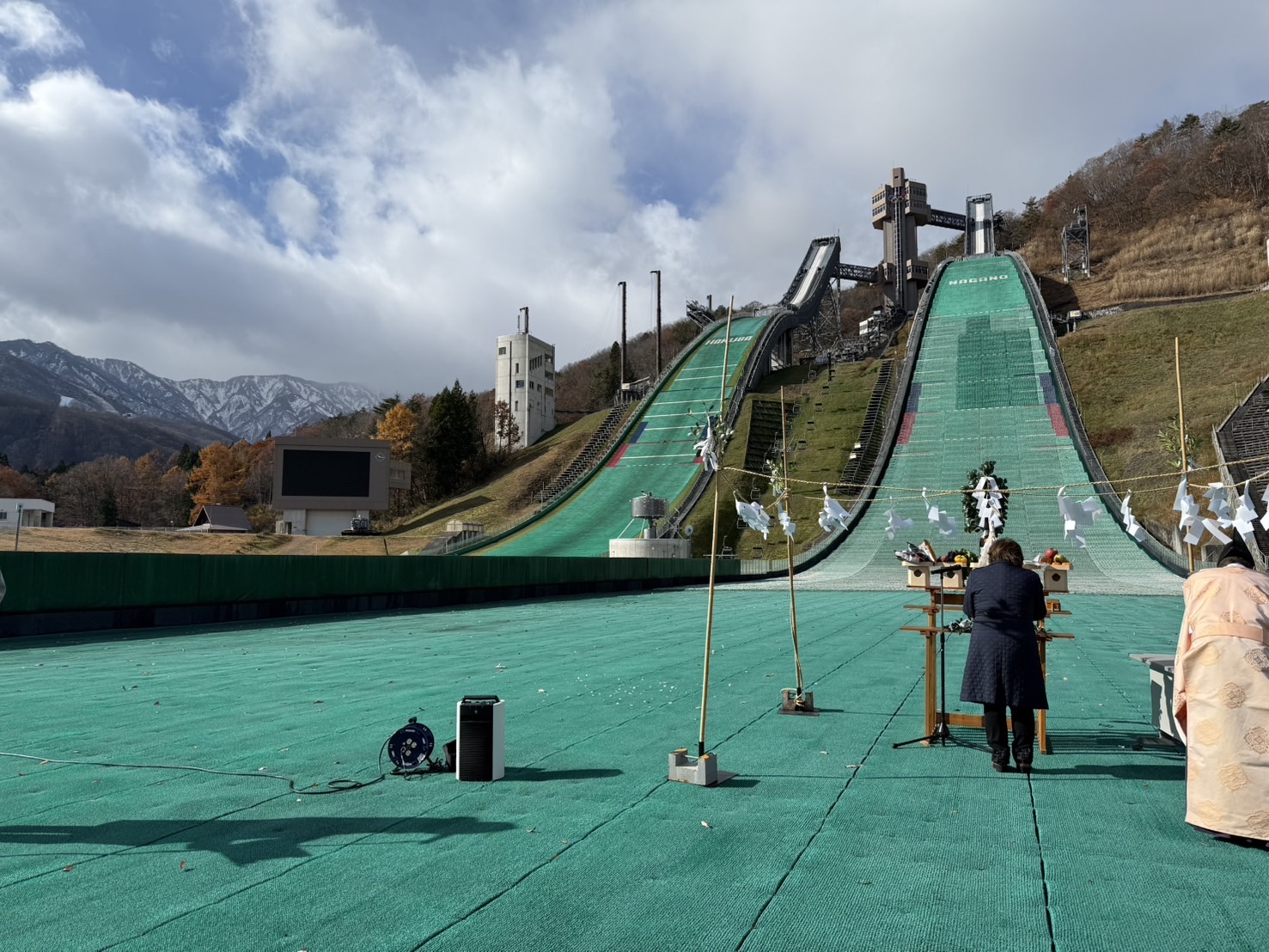 スキー場合同安全祈願祭