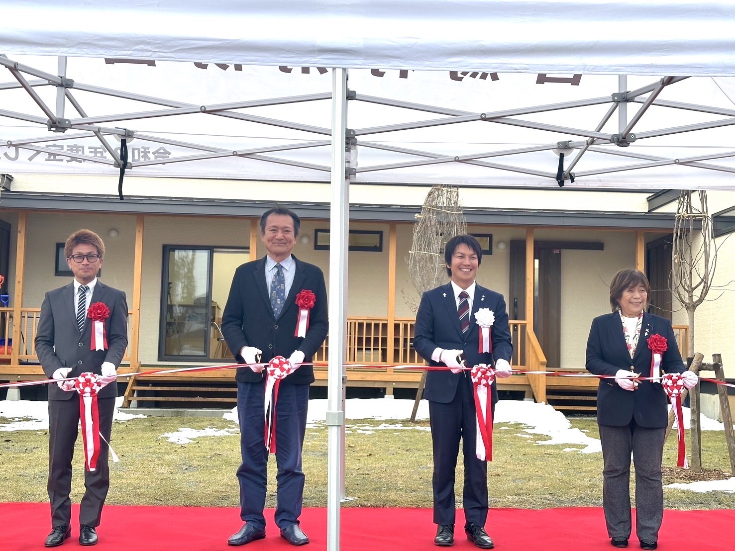 白馬村子ども第三の居場所【はくばの そらいろ】の開所式