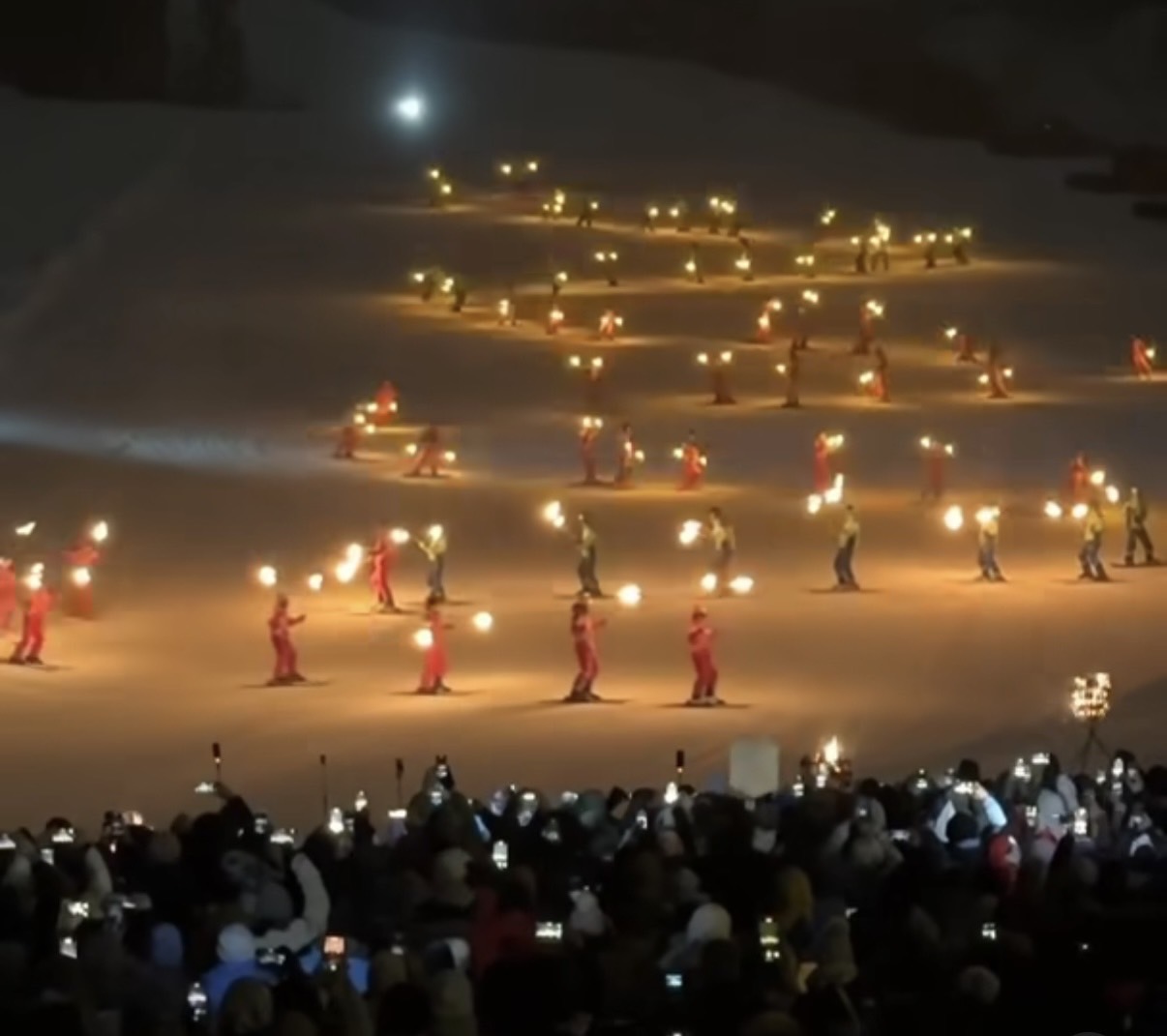 白馬八方尾根火祭り